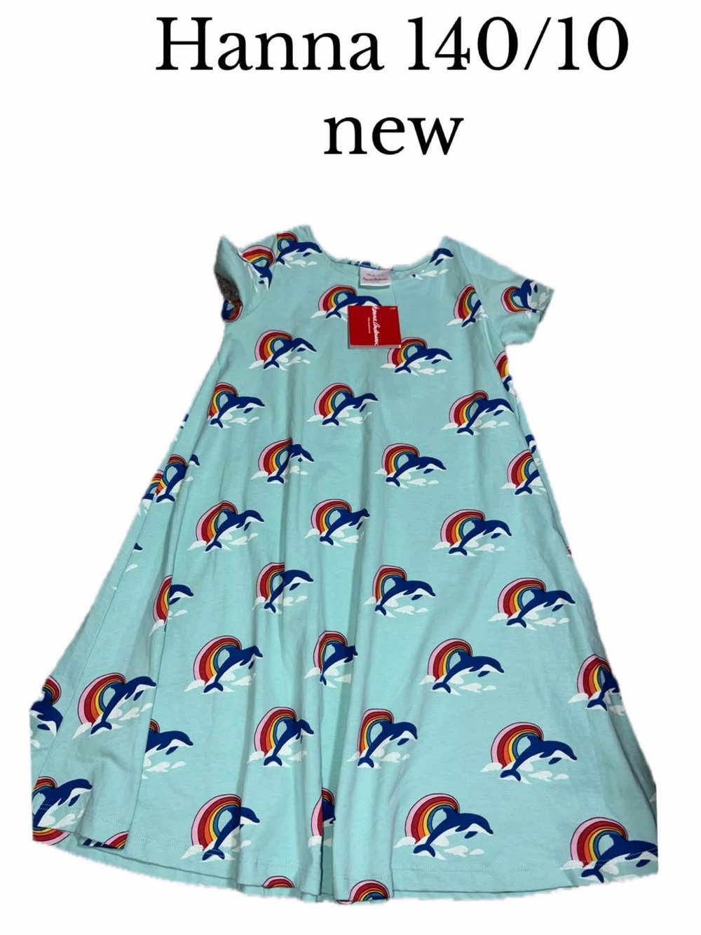 Hanna Andersson size 10 dolphin dress